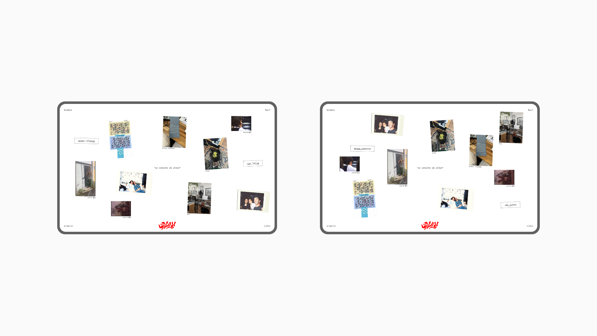 Two screens